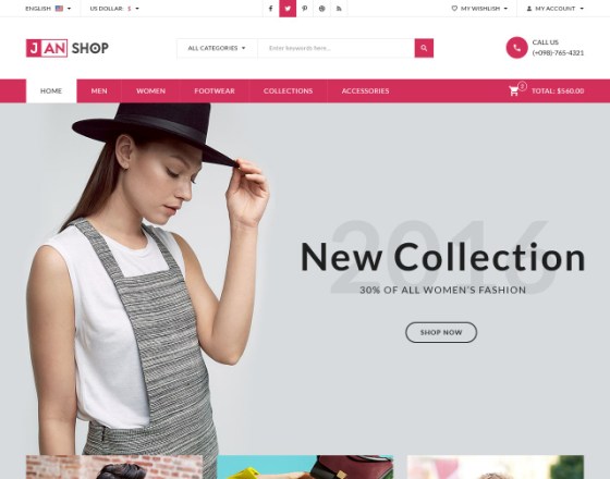 VG JanShop - Responsive WooCommerce WordPress Theme