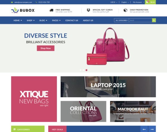Vina Bubox - VirtueMart Joomla Template for Online Stores