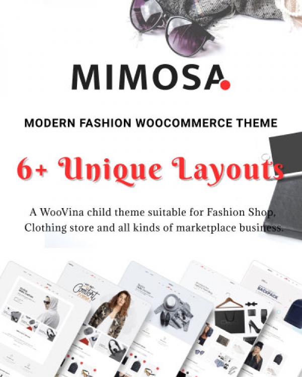 Mimosa - Modern Fashion WooCommerce WordPress Theme