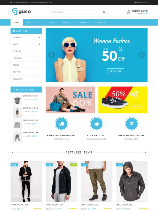 VG Guso - Fashion WooCommerce WordPress Theme