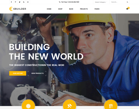 VG eBuilder - Construction and Builder WordPress Theme