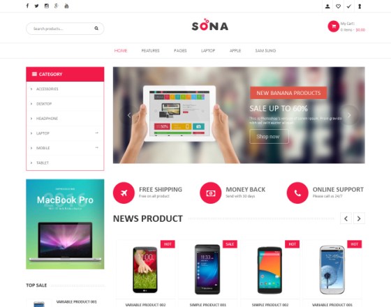 VG Sona - WooCommerce Responsive Digital Theme