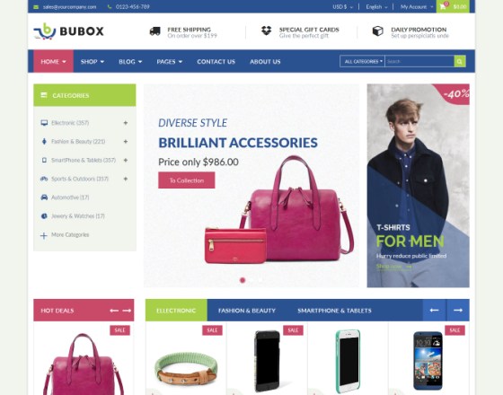 Vina Bubox - VirtueMart Joomla Template for Online Stores