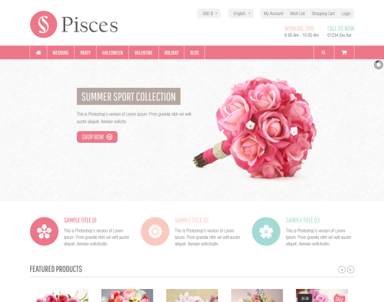 Vina Pisces - Multipurpose Joomla & VirtueMart Template