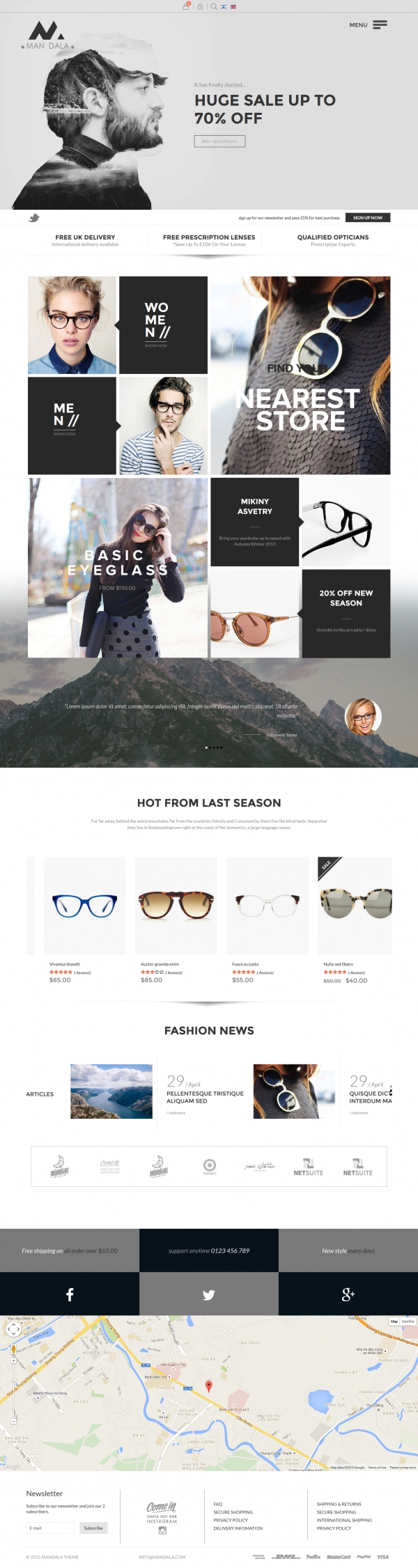 Mandala - Responsive Joomla &amp; VirtueMart Template